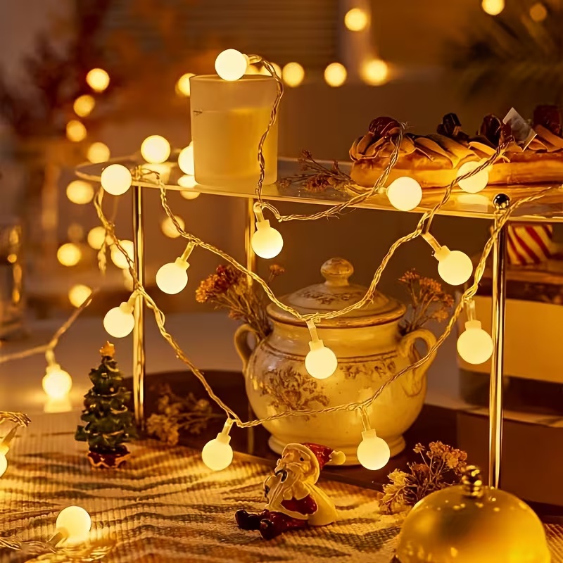 Outdoor Lighting Sconce - 10M USB/Battery Power Ball LED Fairy