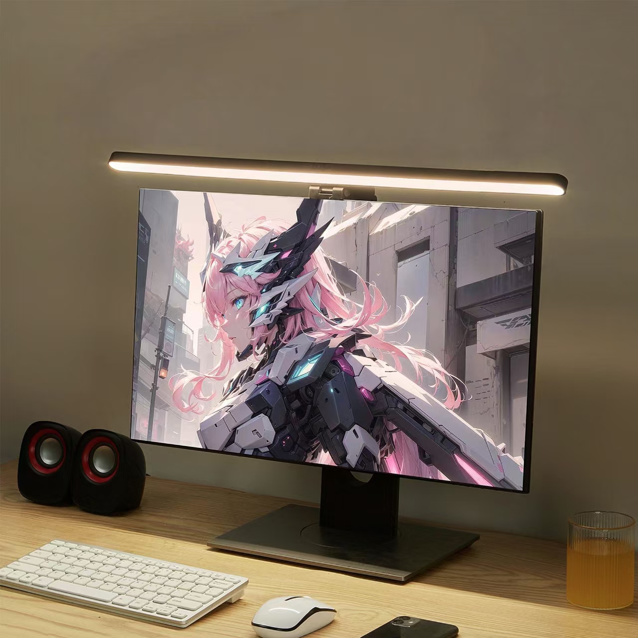 Outdoor Lighting Yellow - LED Monitor Light Hanging Desk Lamp