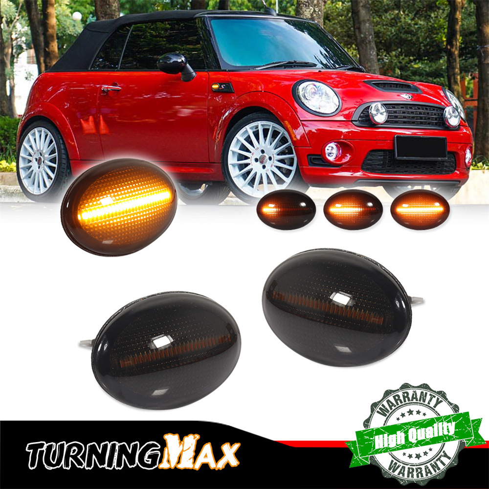 Outdoor Lighting Yellow - Amber Sequential LED Car Front Bumper