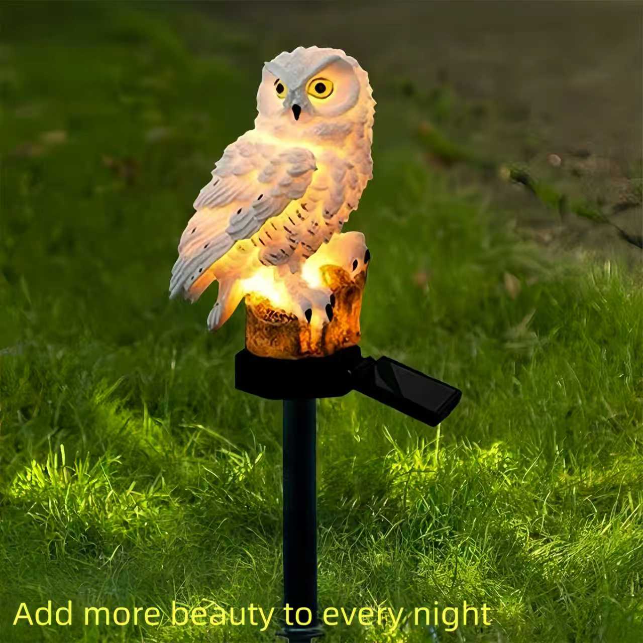 Outdoor Lighting Switch - Solar Owl Garden Stake Light Outdoor