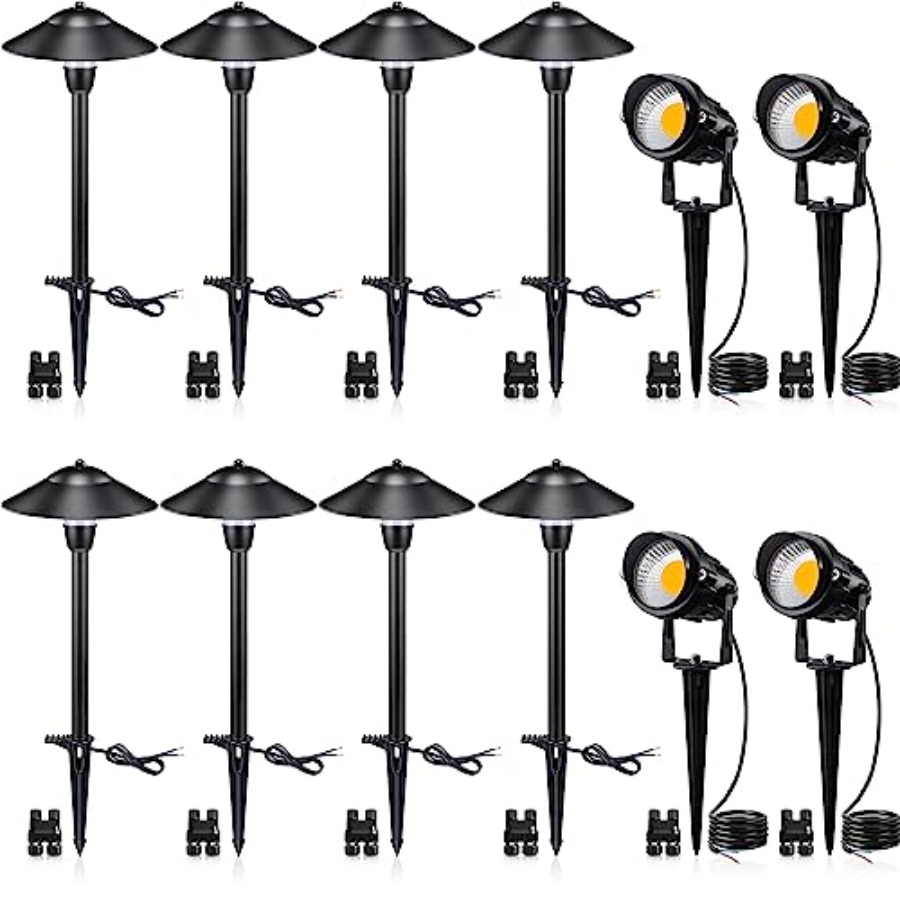Wired Pathway Light - LED Low Voltage Landscape Lighting 12V