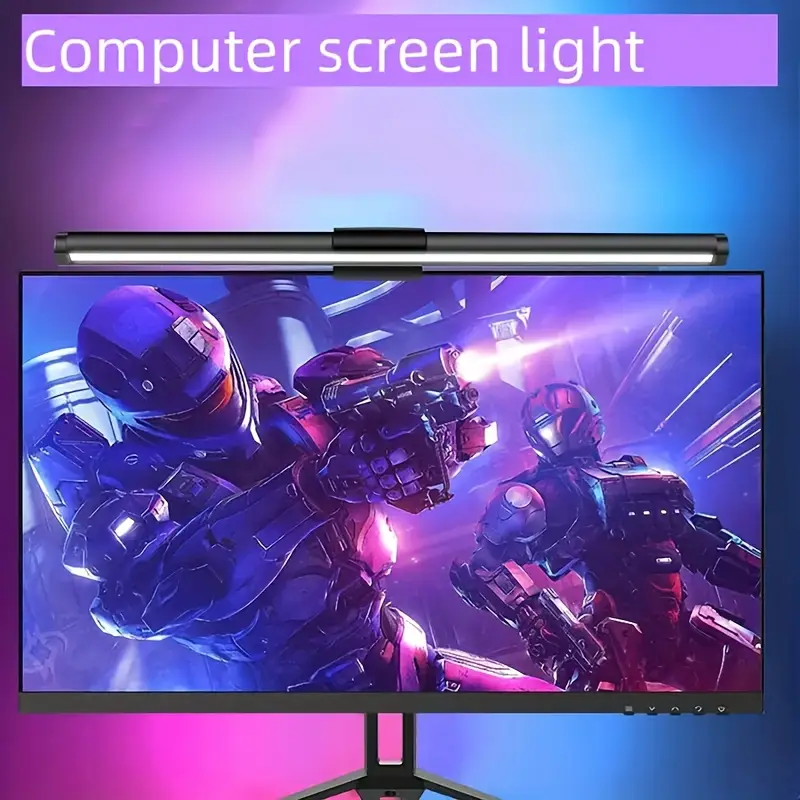 Outdoor Lighting Yellow - 40CM RGB Atmosphere Table Lamp Computer
