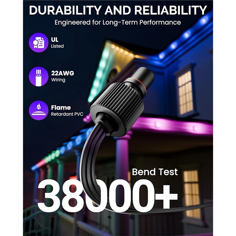 A03F-Extension Cable(16FT) Cor - Outdoor Lighting Govee incelemesi ve fiyatı