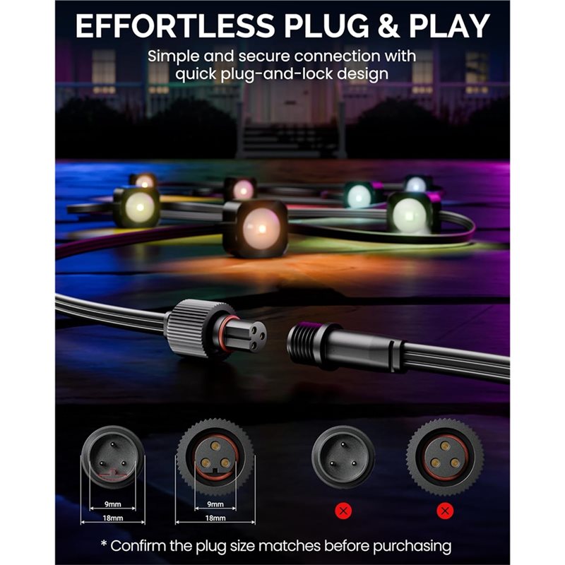 A03F-Extension Cable(16FT) Cor - Outdoor Lighting Govee incelemesi ve fiyatı