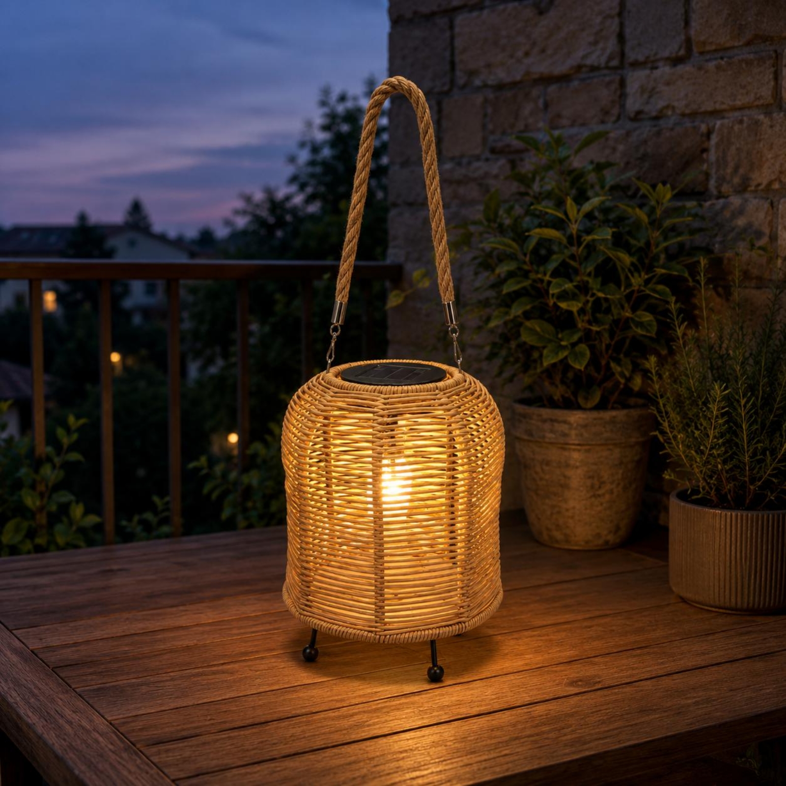 Handwoven Solar Lantern Braide - Solar Lantern Hanging incelemesi ve fiyatı