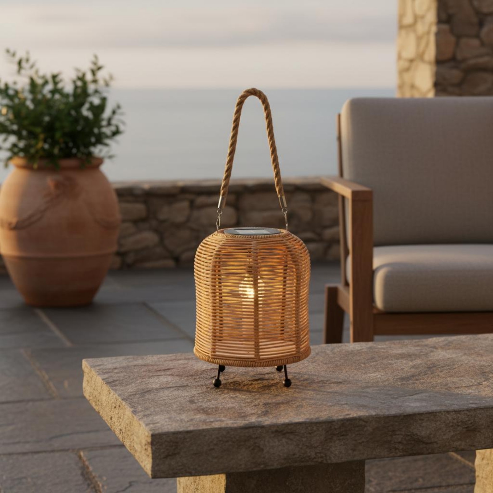 Handwoven Solar Lantern Braide - Solar Lantern Hanging incelemesi ve fiyatı