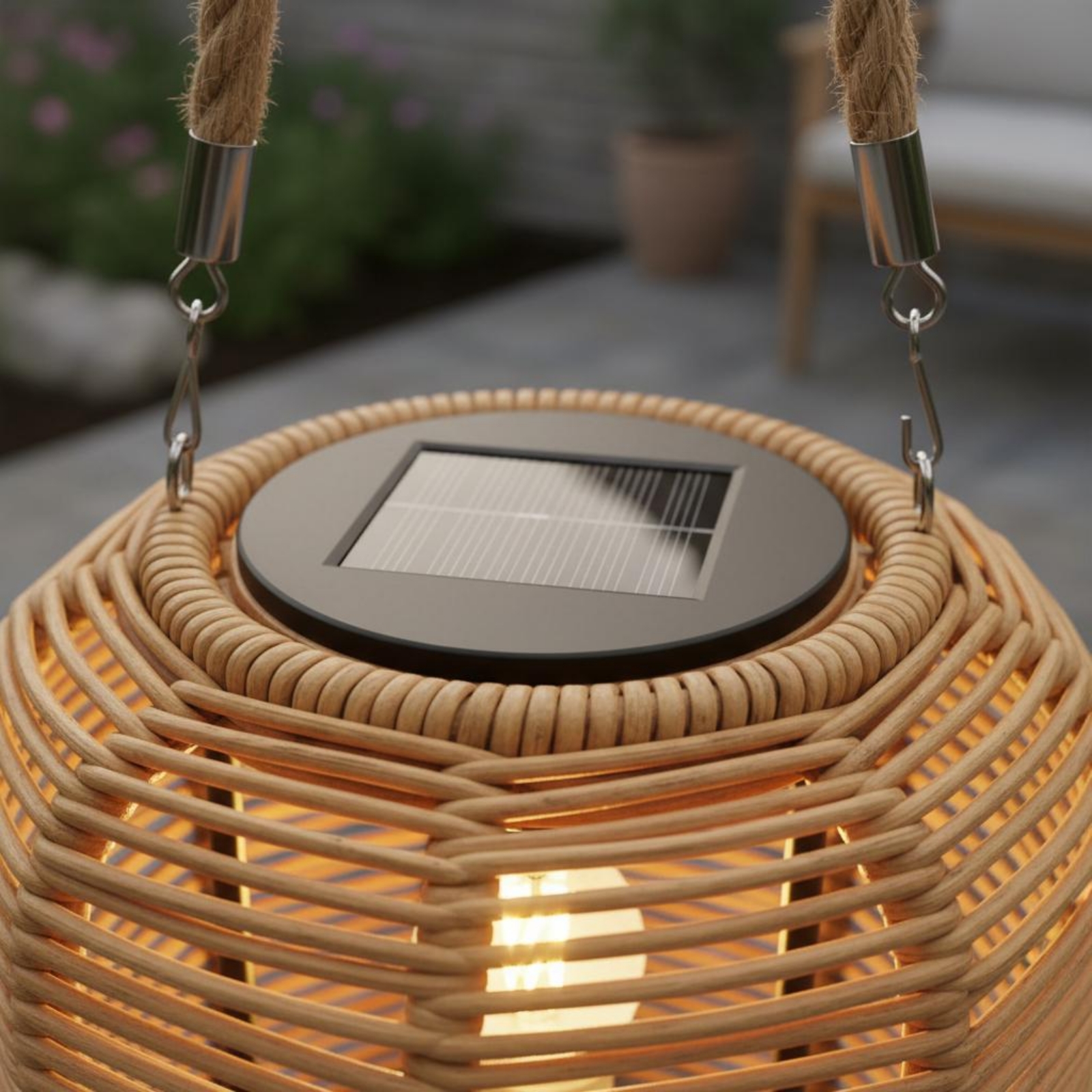 Handwoven Solar Lantern Braide - Solar Lantern Hanging incelemesi ve fiyatı