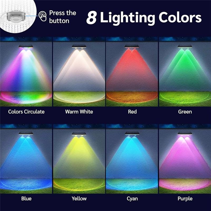 Solar Fence Lights Outdoor Wat - Outdoor Lighting On Stairs incelemesi ve fiyatı
