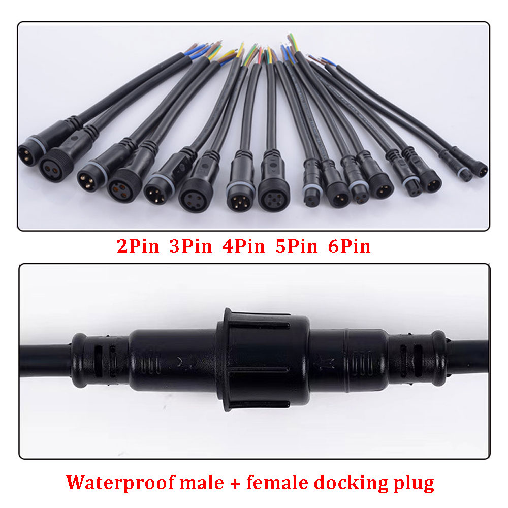 Waterproof Wire M/F docking pl - Outdoor Lighting Wire Connectors incelemesi ve fiyatı