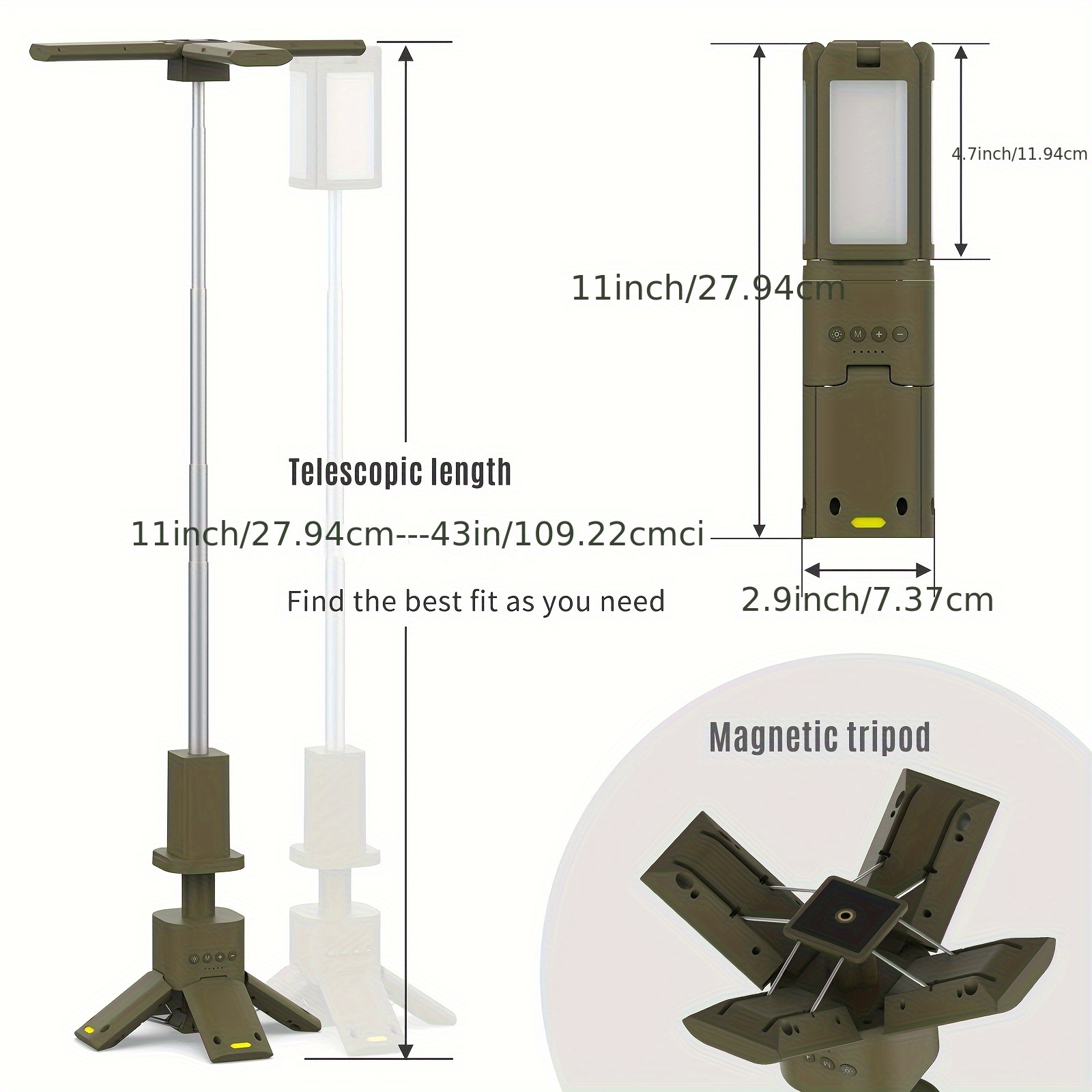 Camping Lantern, 14000mAh Rech - Outdoor Lighting Switch incelemesi ve fiyatı