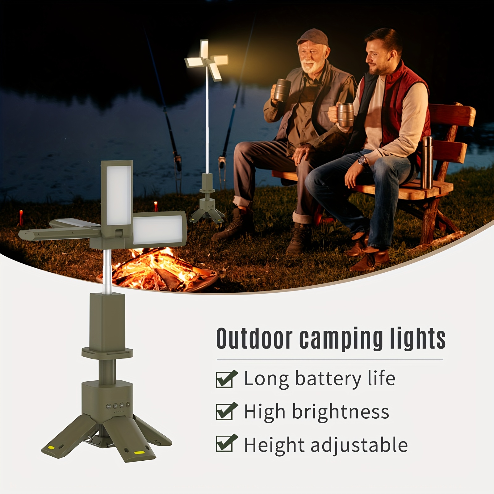 Camping Lantern, 14000mAh Rech - Outdoor Lighting Switch incelemesi ve fiyatı