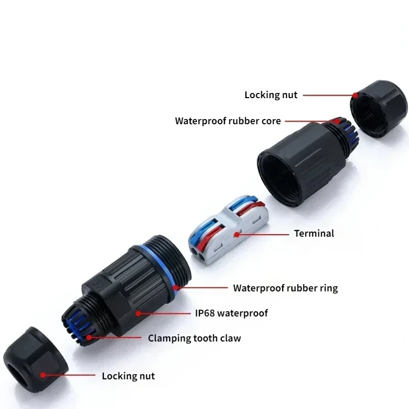 I Shape IP68 Waterproof Connec - Outdoor Lighting Wire Connectors incelemesi ve fiyatı