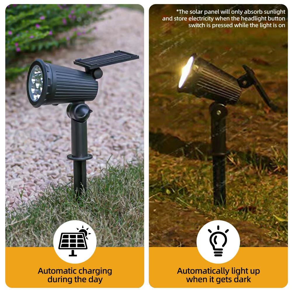 1/2PCS Solar Powered 9LED Lamp - Outdoor Lighting Linear incelemesi ve fiyatı