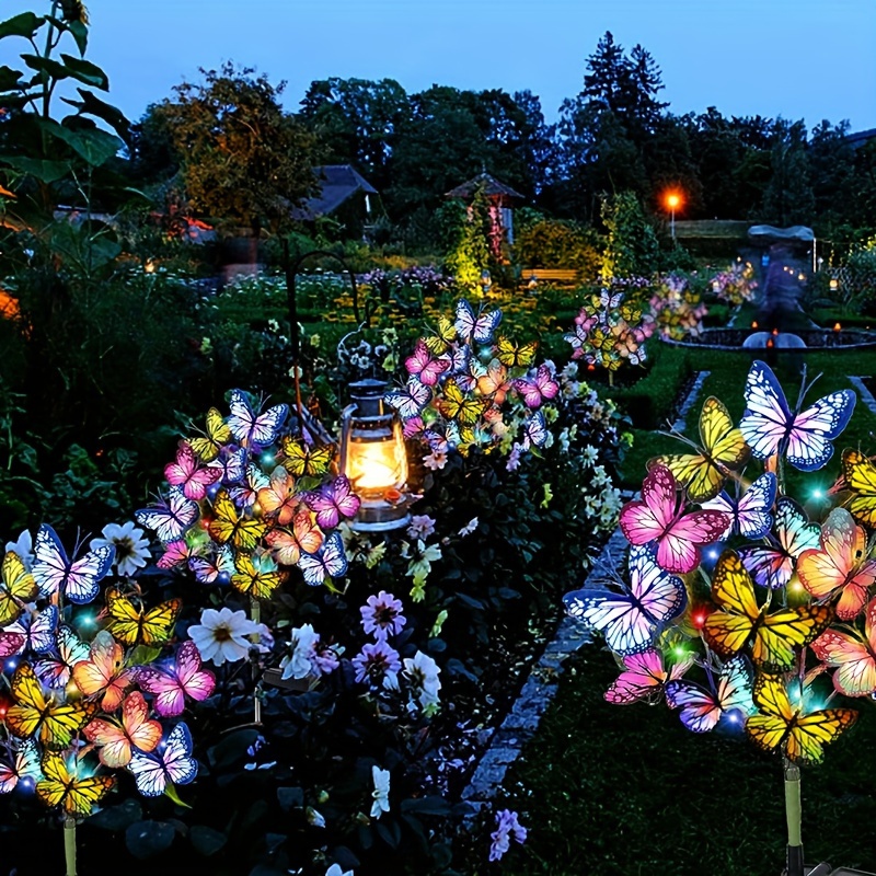 Solar LED Butterfly Garden Lig - Outdoor Lighting Traditional incelemesi ve fiyatı