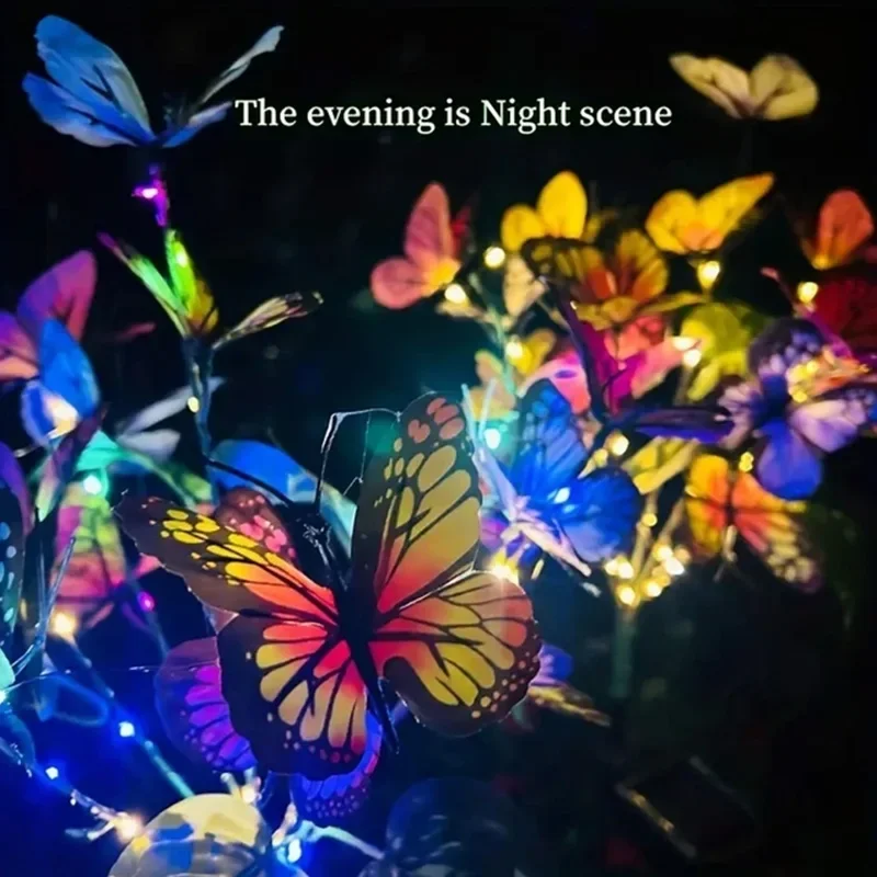Solar LED Butterfly Garden Lig - Outdoor Lighting Traditional incelemesi ve fiyatı