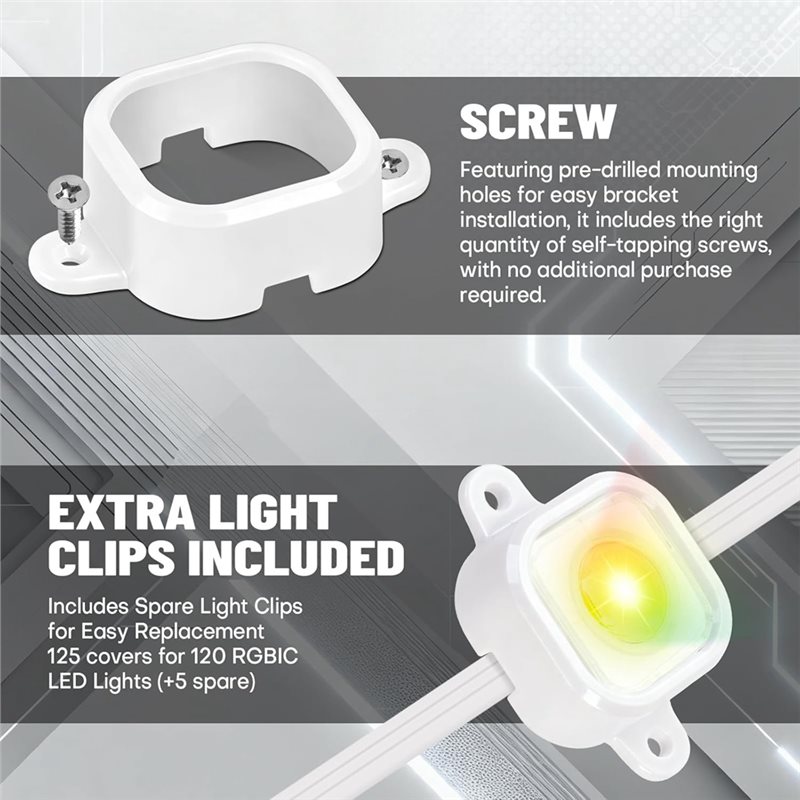 65 Pcs Mounting Brackets For O - Outdoor Lighting Govee incelemesi ve fiyatı
