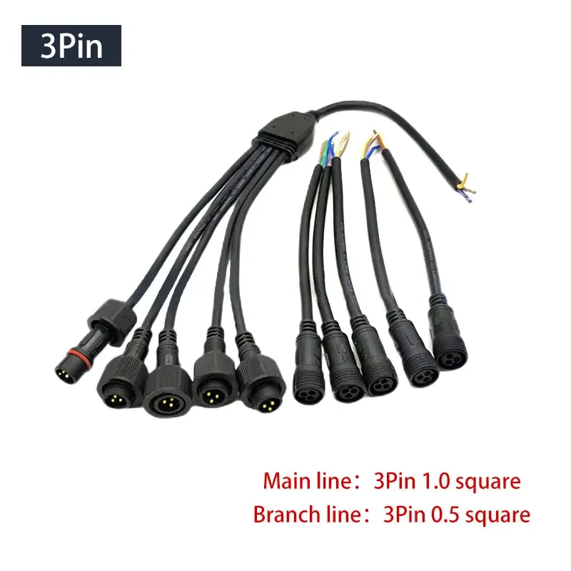 Waterproof Y-Type Wire Splitte - Outdoor Lighting Wire Connectors incelemesi ve fiyatı