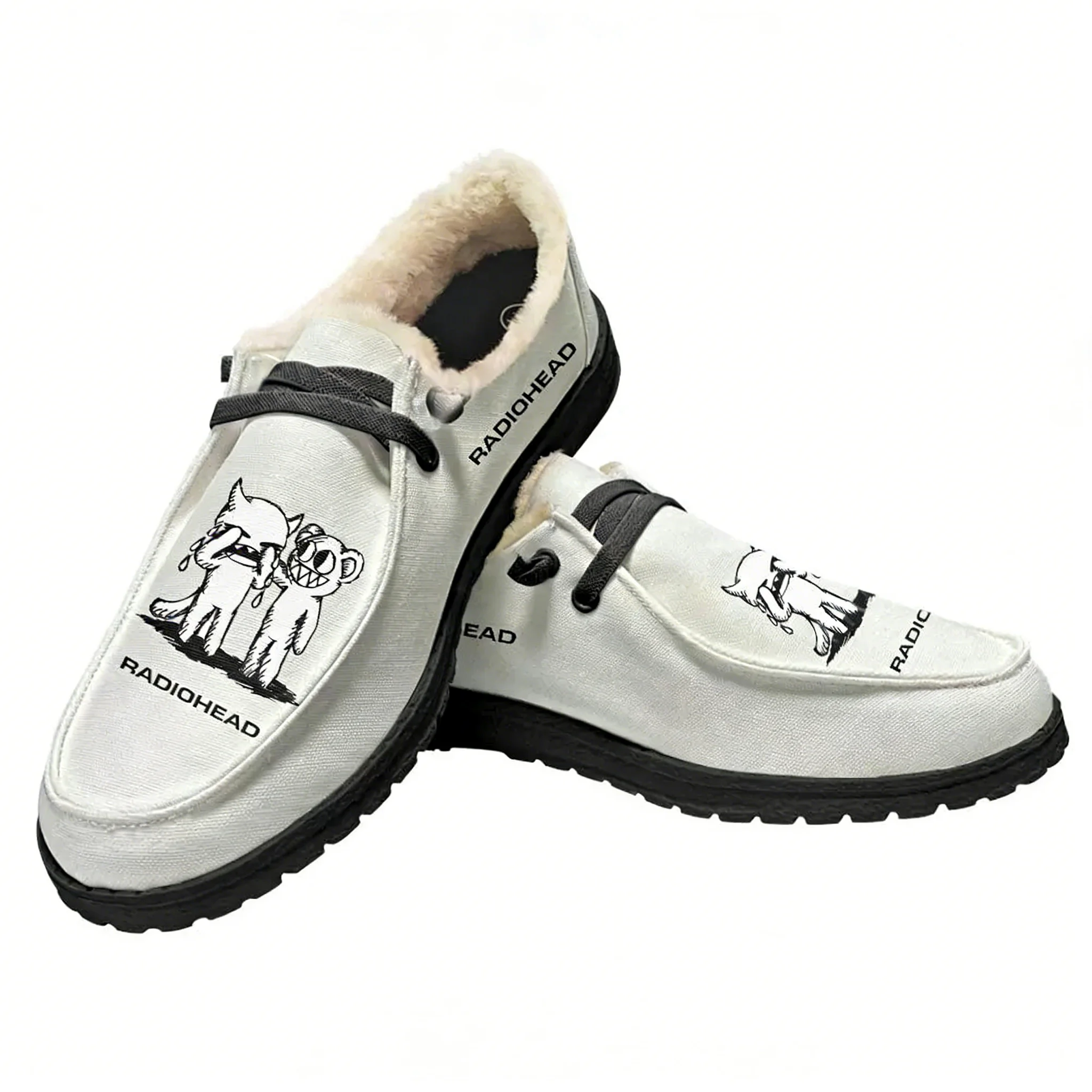 Radiohead Rock Band Flat Shoe  - Outdoor Lighting Round incelemesi ve fiyatı