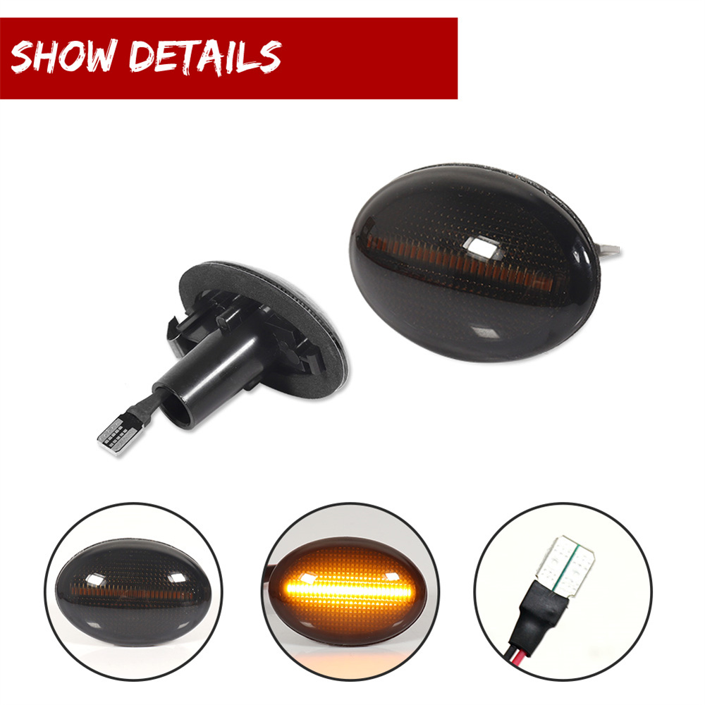 Amber Sequential LED Car Front - Outdoor Lighting Yellow incelemesi ve fiyatı