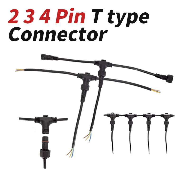 T type 3 Way Connector 2/3/4Pi - Outdoor Lighting Wire Connectors incelemesi ve fiyatı
