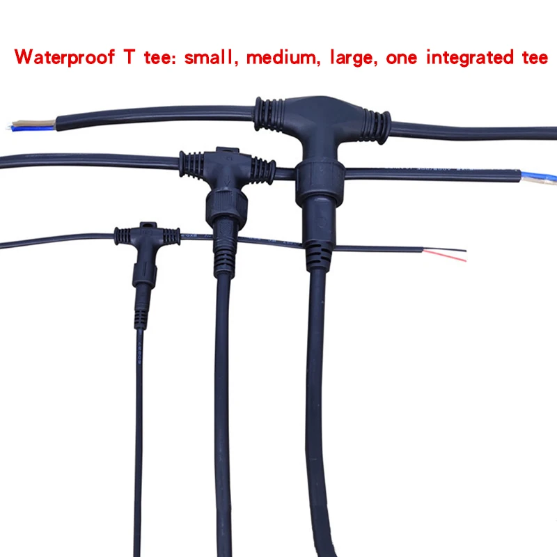 T type 3 Way Connector 2/3/4Pi - Outdoor Lighting Wire Connectors incelemesi ve fiyatı