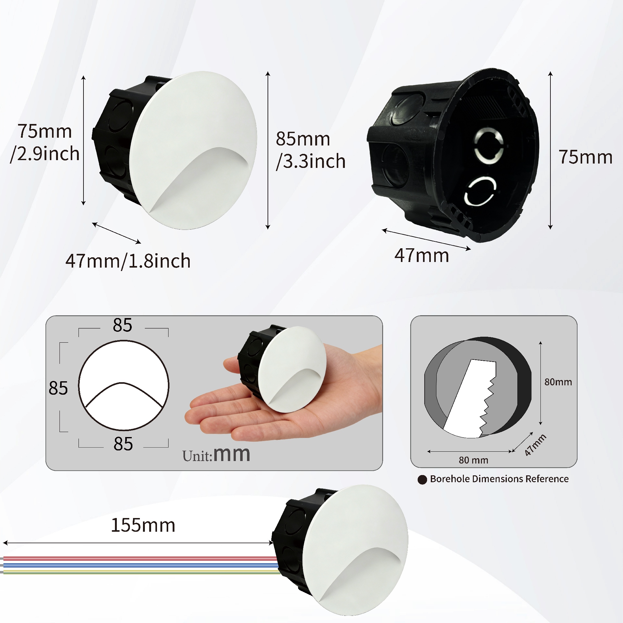 Led Stair Light Step Lights 3W - Outdoor Lighting Linear incelemesi ve fiyatı