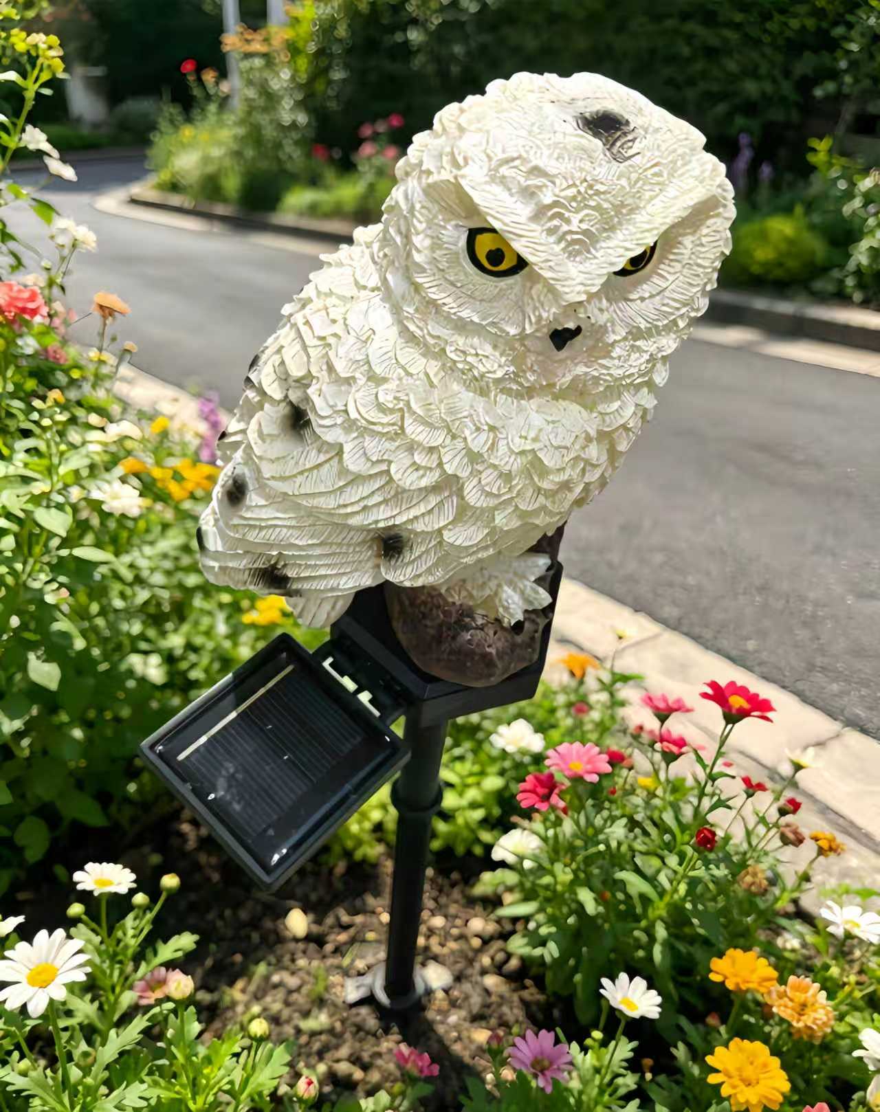 Solar Owl Garden Stake Light O - Outdoor Lighting Switch incelemesi ve fiyatı