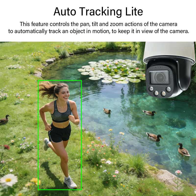 Dahua 4MP 5x Optical Zoom Smar - Wired Pathway Light incelemesi ve fiyatı