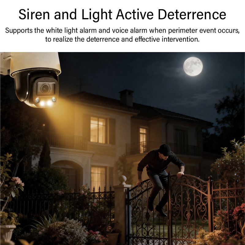 Dahua 4MP 5x Optical Zoom Smar - Wired Pathway Light incelemesi ve fiyatı