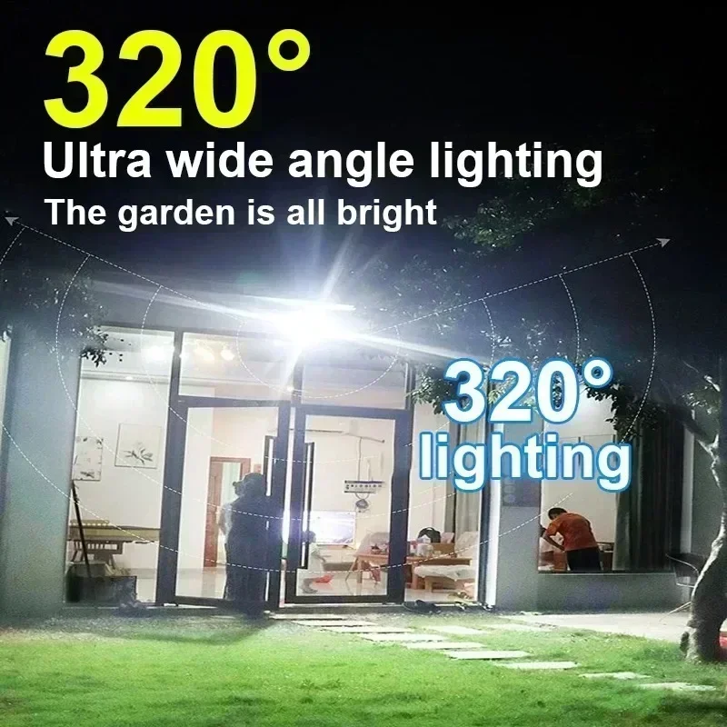 12000LM Powerful Solar Wall La - Outdoor Lighting Traditional incelemesi ve fiyatı