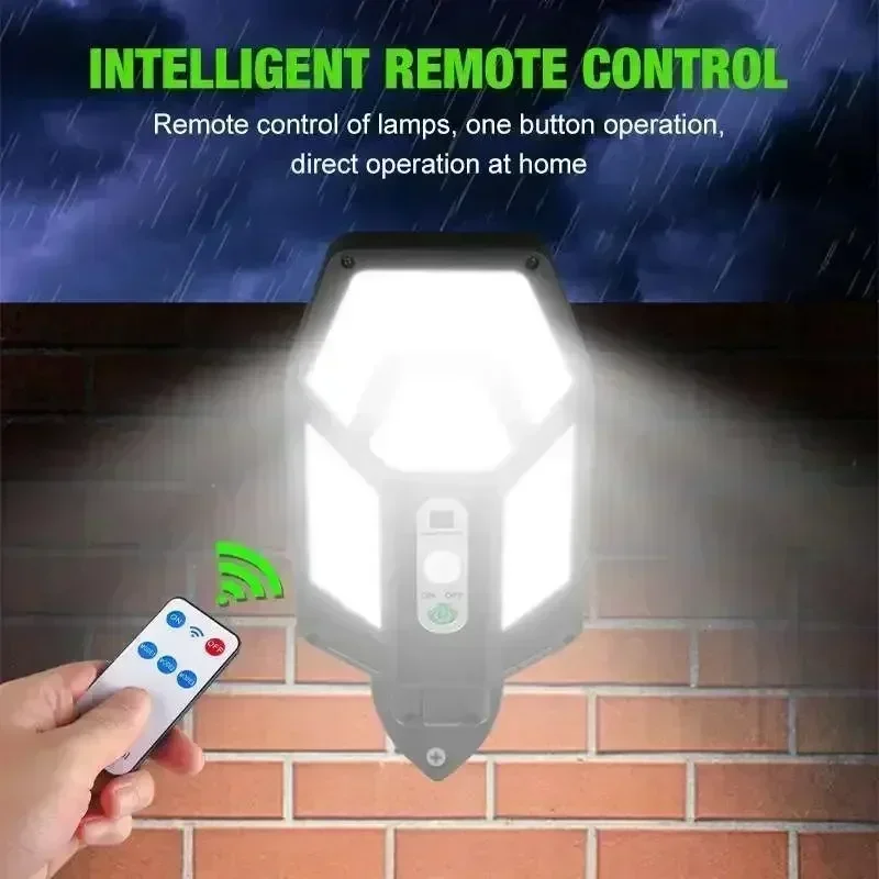 12000LM Powerful Solar Wall La - Outdoor Lighting Traditional incelemesi ve fiyatı
