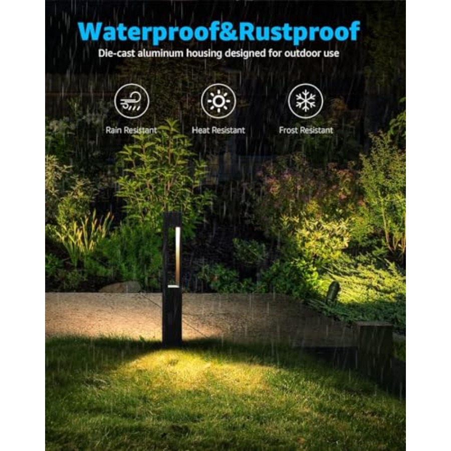 12-Pack Low Voltage Pathway Li - Wired Pathway Light incelemesi ve fiyatı