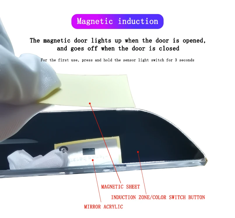 Acrylic USB Charging Moving LE - Wired Pathway Light incelemesi ve fiyatı