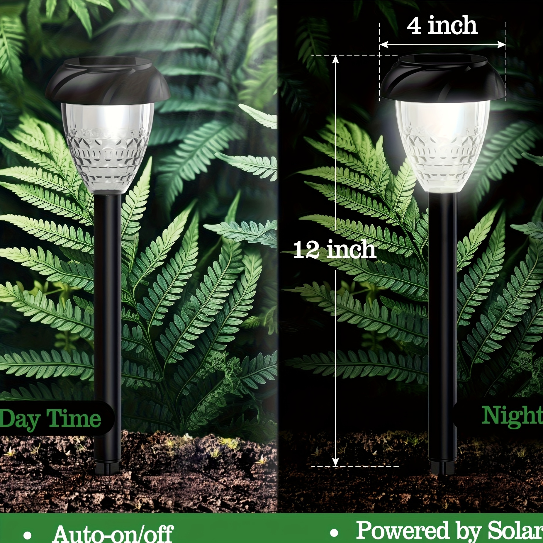 10pcs Solar Pathway Lights for - Wired Pathway Light incelemesi ve fiyatı