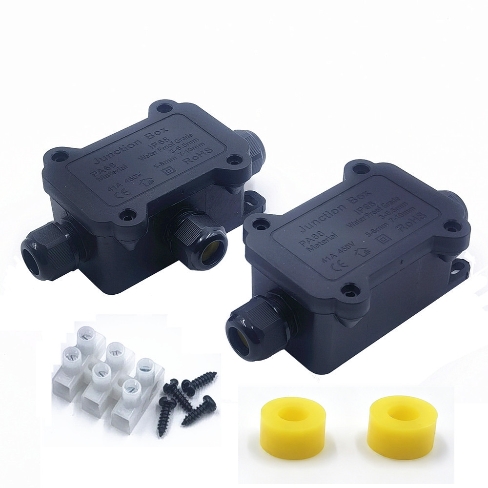 IP68 Waterproof Junction Box 2 - Outdoor Lighting Wire Connectors incelemesi ve fiyatı