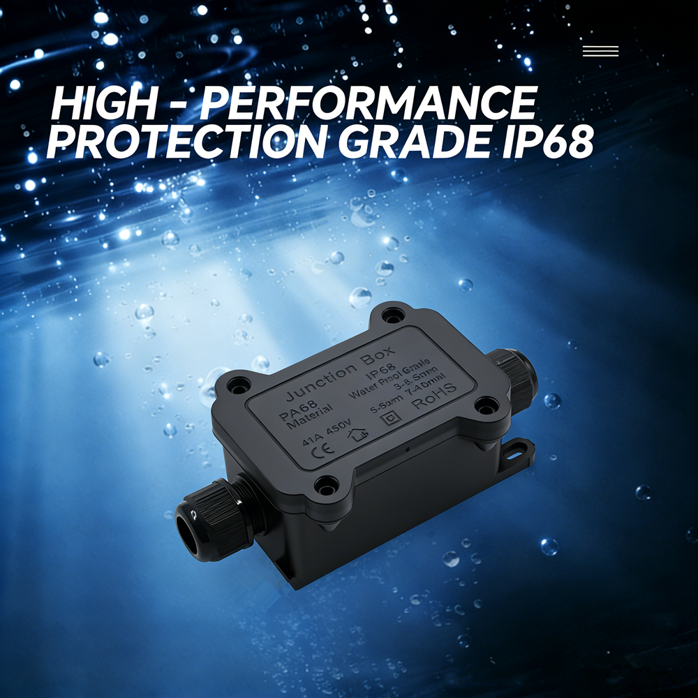 IP68 Waterproof Junction Box 2 - Outdoor Lighting Wire Connectors incelemesi ve fiyatı