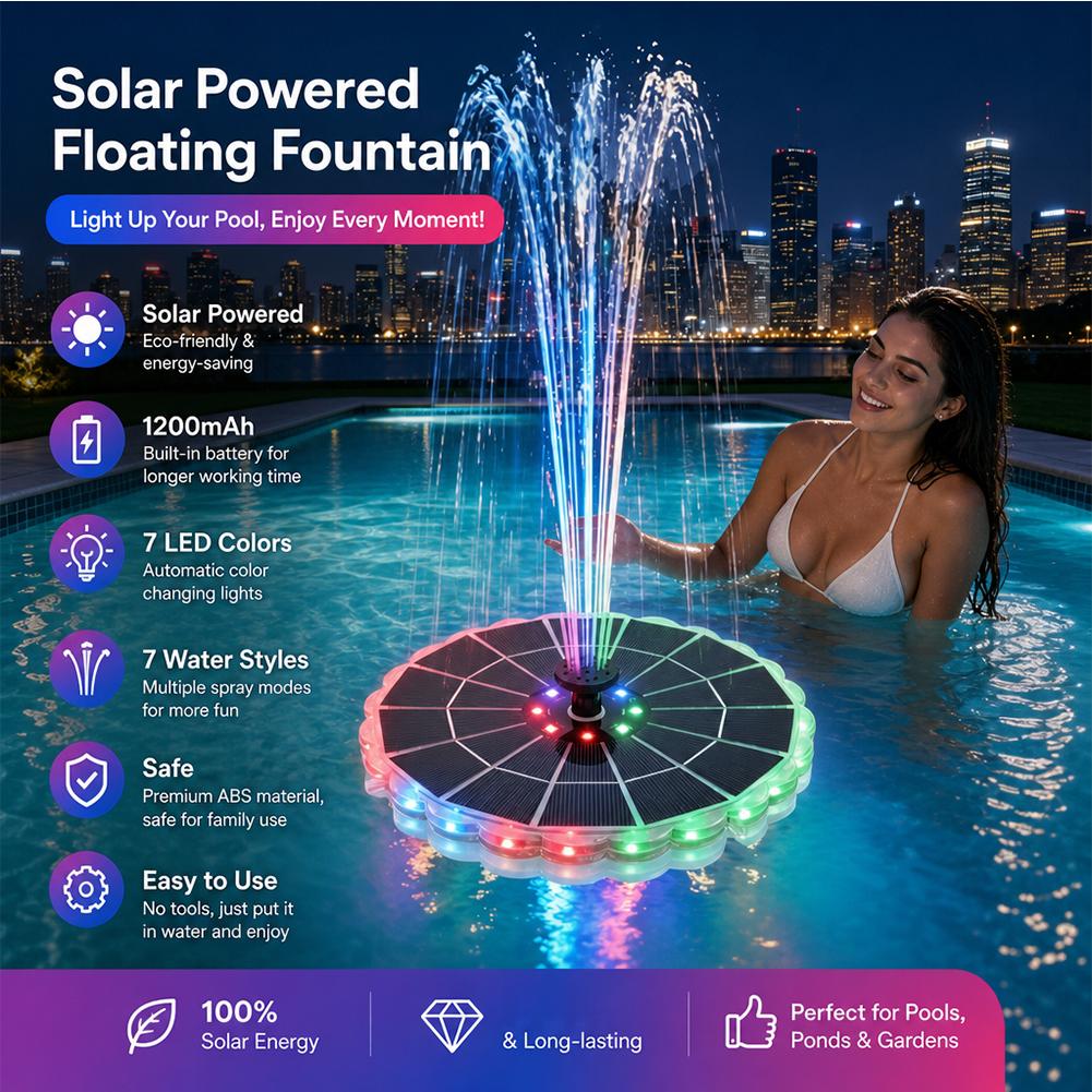 3.5W Outdoor Solar Fountain Pu - Outdoor Lighting Traditional incelemesi ve fiyatı