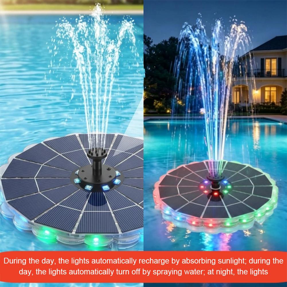 3.5W Outdoor Solar Fountain Pu - Outdoor Lighting Traditional incelemesi ve fiyatı
