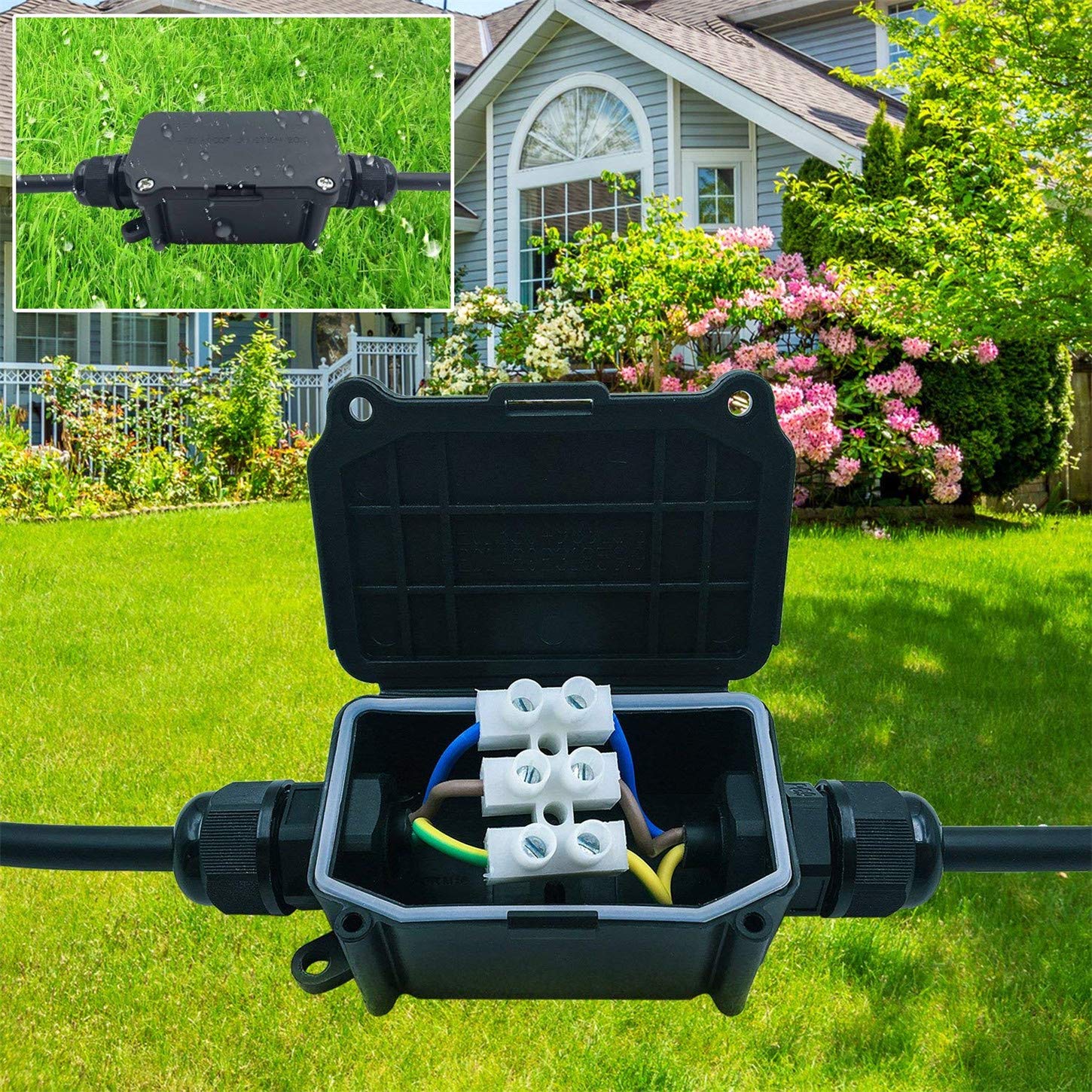 2 Way Outdoor Waterproof IP66  - Outdoor Lighting Wire Connectors incelemesi ve fiyatı