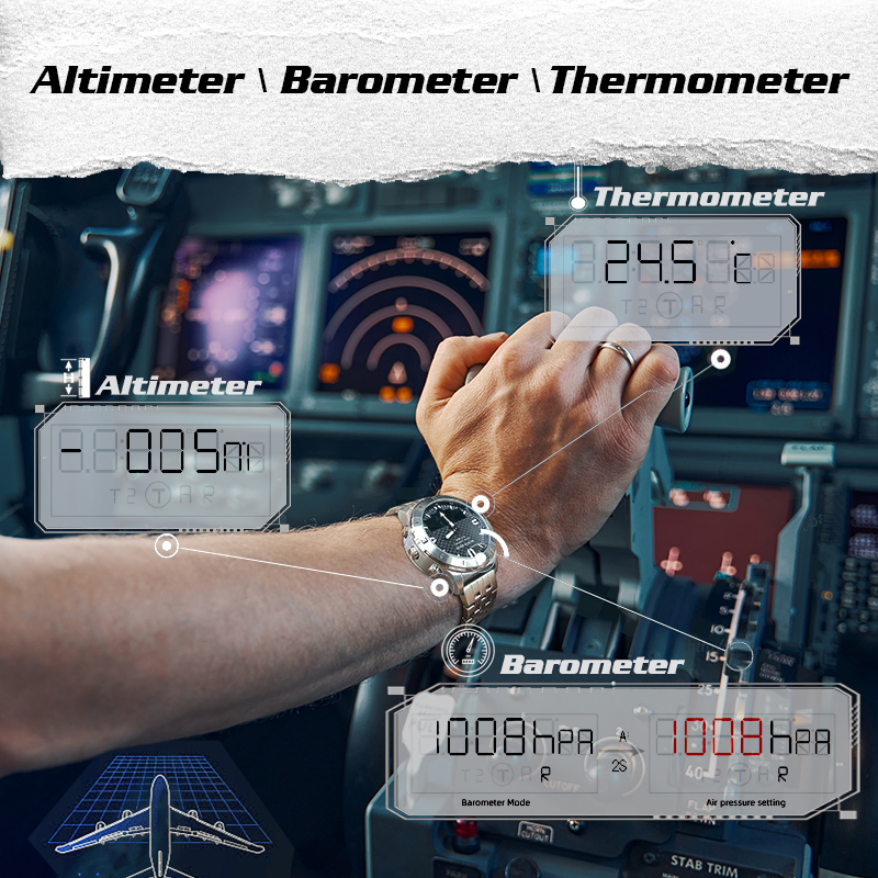 NORTH EDGE Men's Digital Watch - Outdoor Lighting For Steps incelemesi ve fiyatı