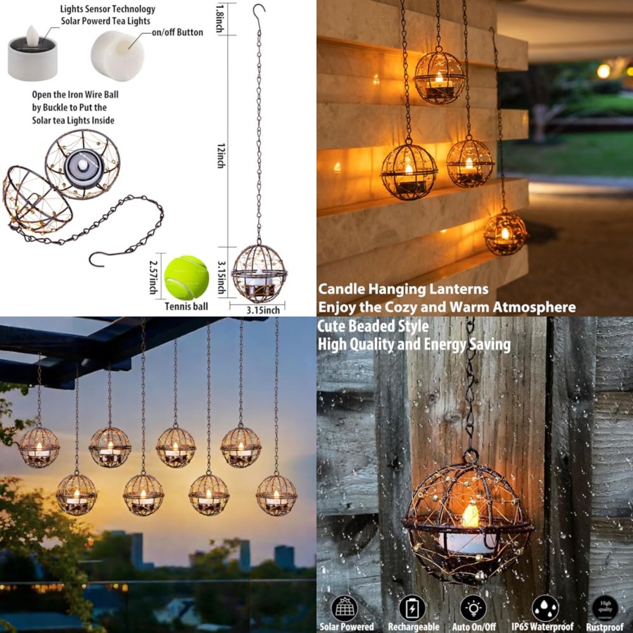 Outdoor Solar Hanging Lanterns - Solar Lantern Hanging incelemesi ve fiyatı