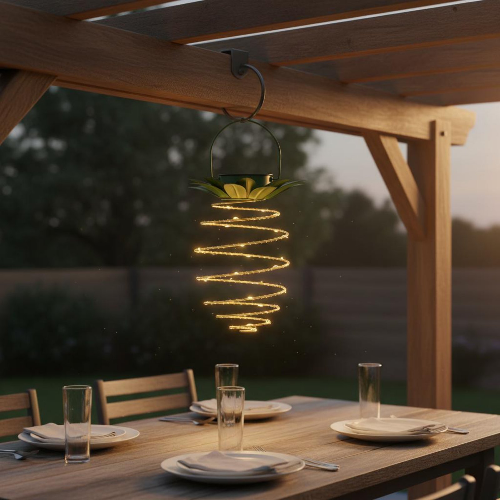 2 Pieces Solar Pineapple Lamp  - Solar Lantern Hanging incelemesi ve fiyatı