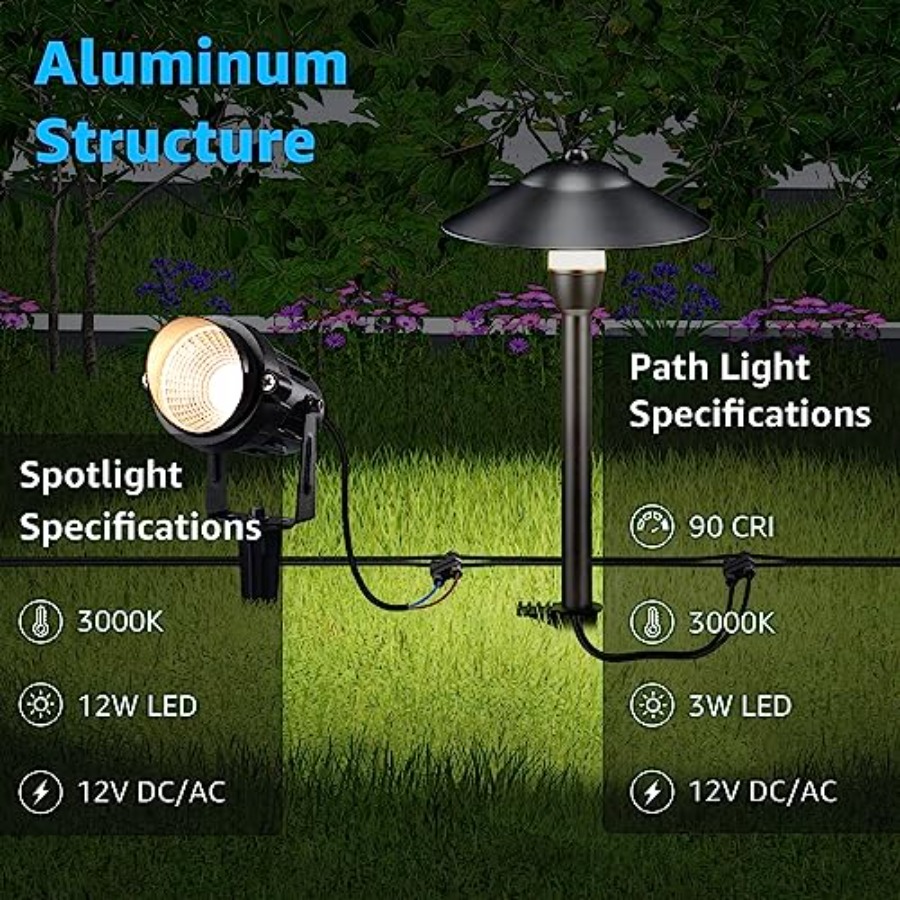LED Low Voltage Landscape Ligh - Wired Pathway Light incelemesi ve fiyatı