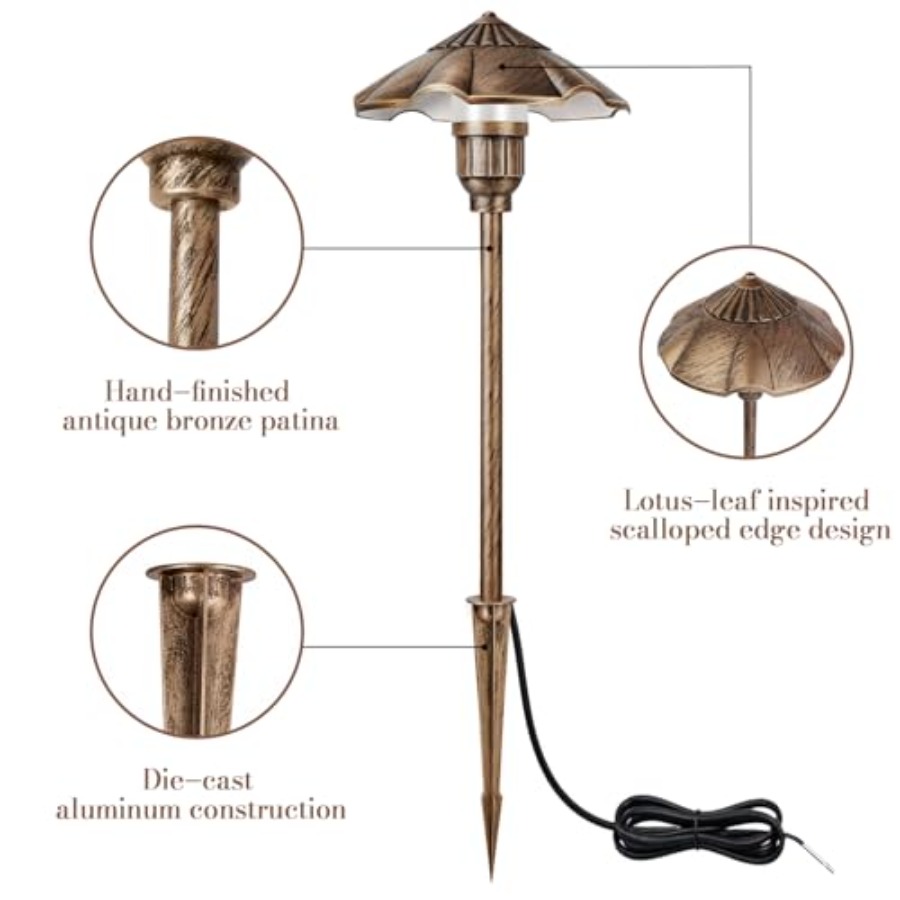 Low Voltage Landscape Lights,  - Wired Pathway Light incelemesi ve fiyatı