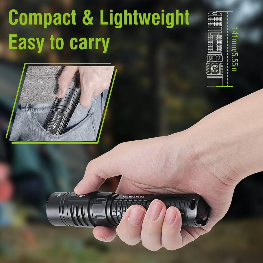 HOSONIC EC16 EDC Flashlight 17 - Outdoor Lighting Switch incelemesi ve fiyatı