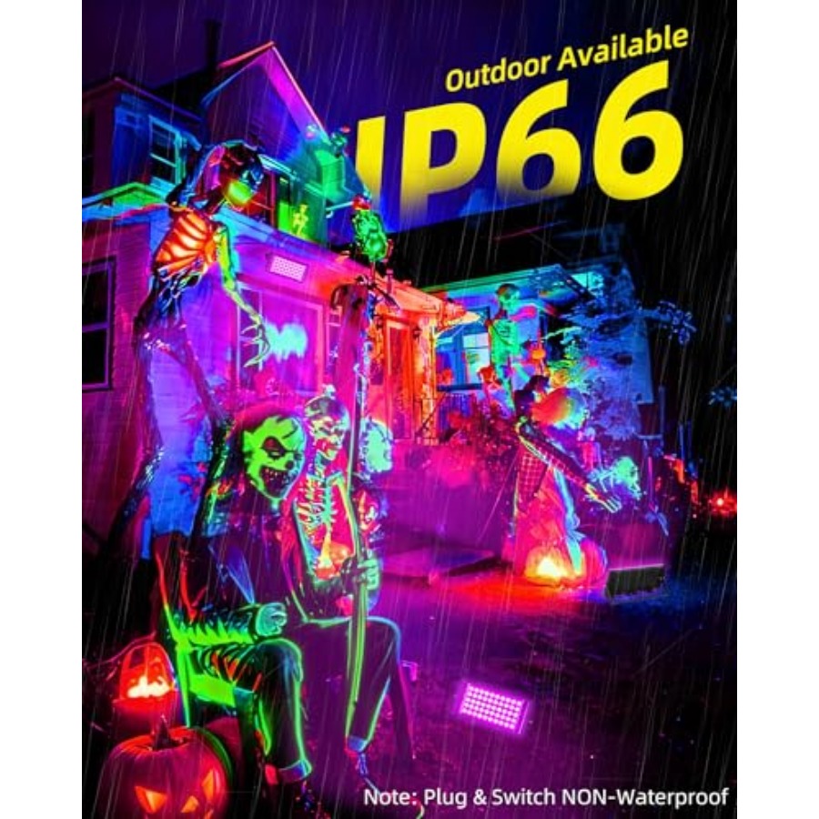 50W LED Black Light IP66 Water - Outdoor Lighting Switch incelemesi ve fiyatı