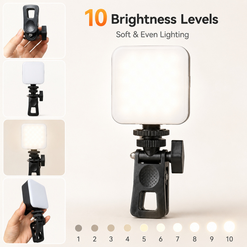 AY-49 Portable  LED Fill Light - Outdoor Lighting Switch incelemesi ve fiyatı
