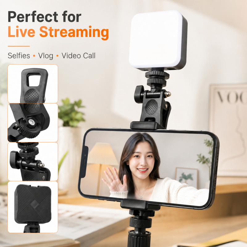 AY-49 Portable  LED Fill Light - Outdoor Lighting Switch incelemesi ve fiyatı