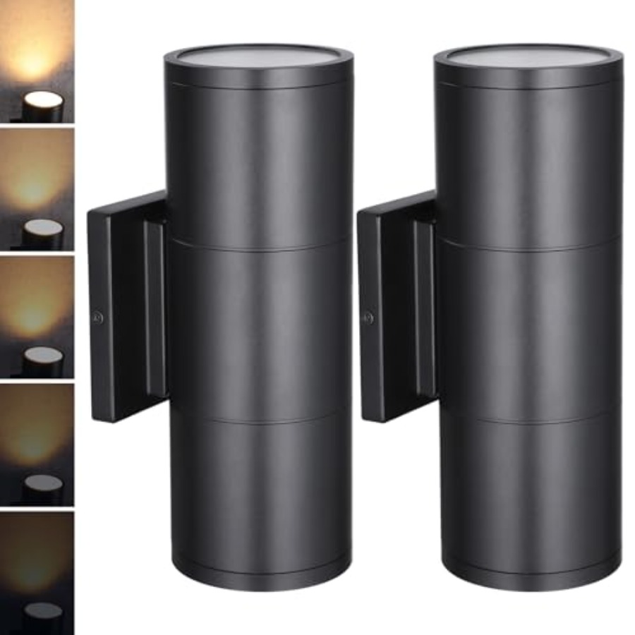 3000K LED Cylinder Up Down Wal - Outdoor Lighting Sconce incelemesi ve fiyatı
