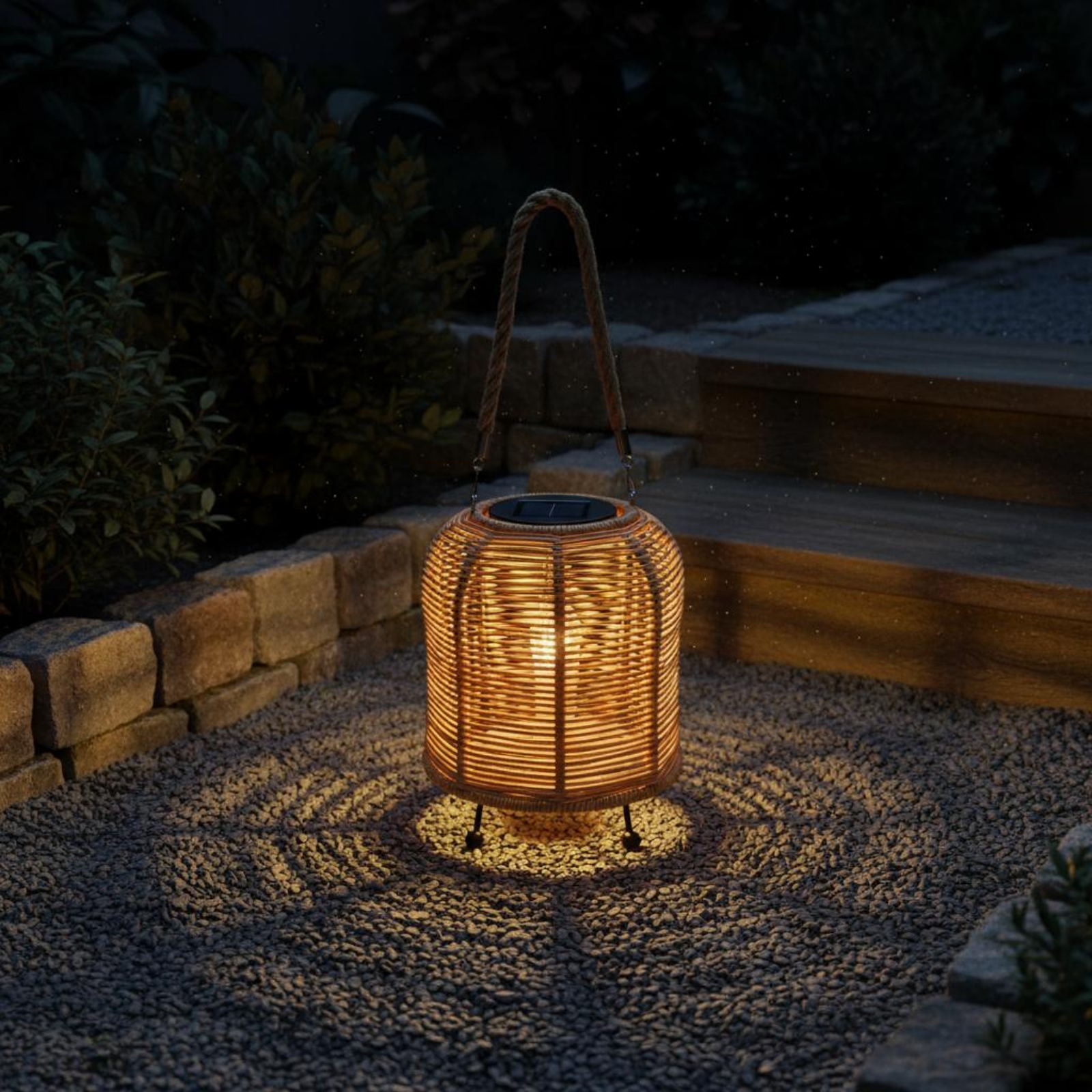 Handwoven Solar Lantern Warm L - Solar Lantern Hanging incelemesi ve fiyatı